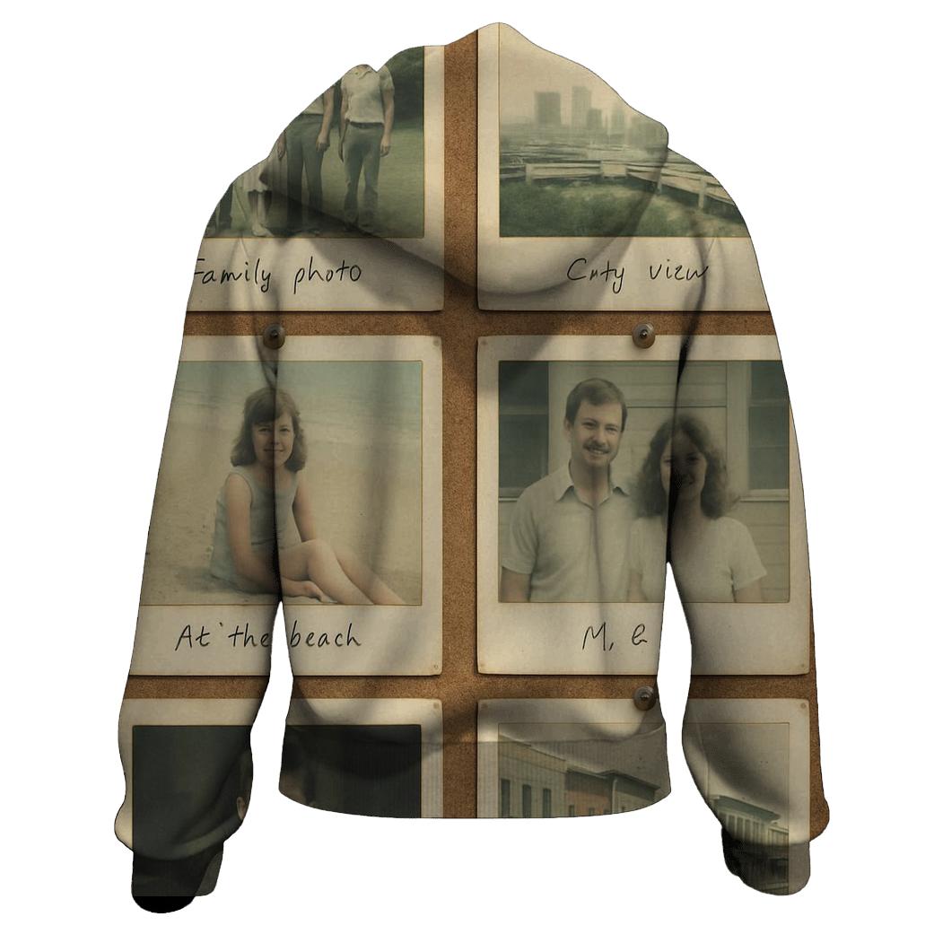 Polaroid Film Frame Collage pullover hoodies