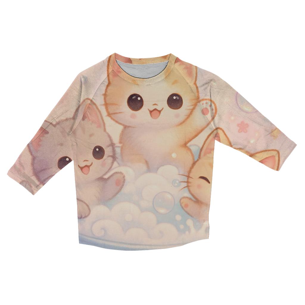 Milk Bath Dreamers custom 3/4 sleeve shirts