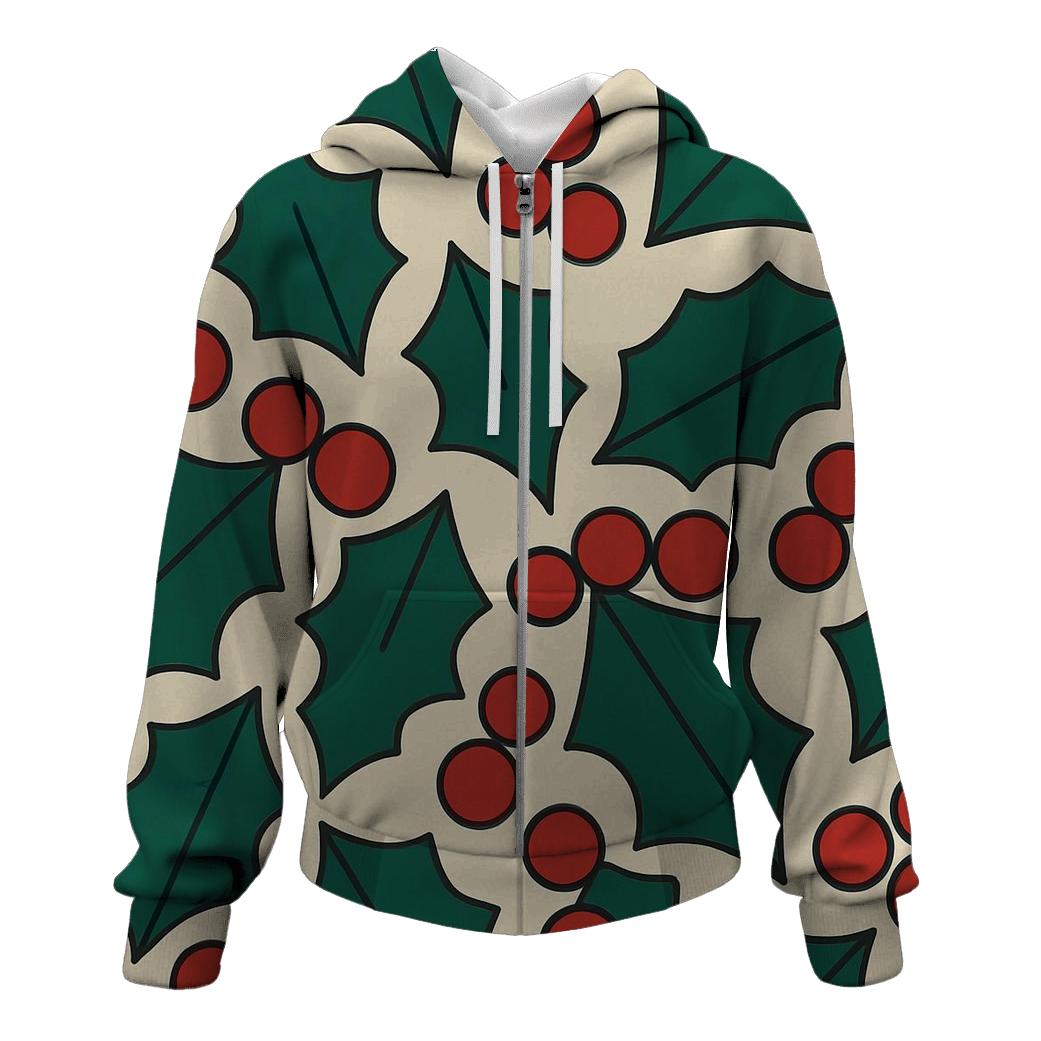 Minimal Holly Mosaic hoodie designs