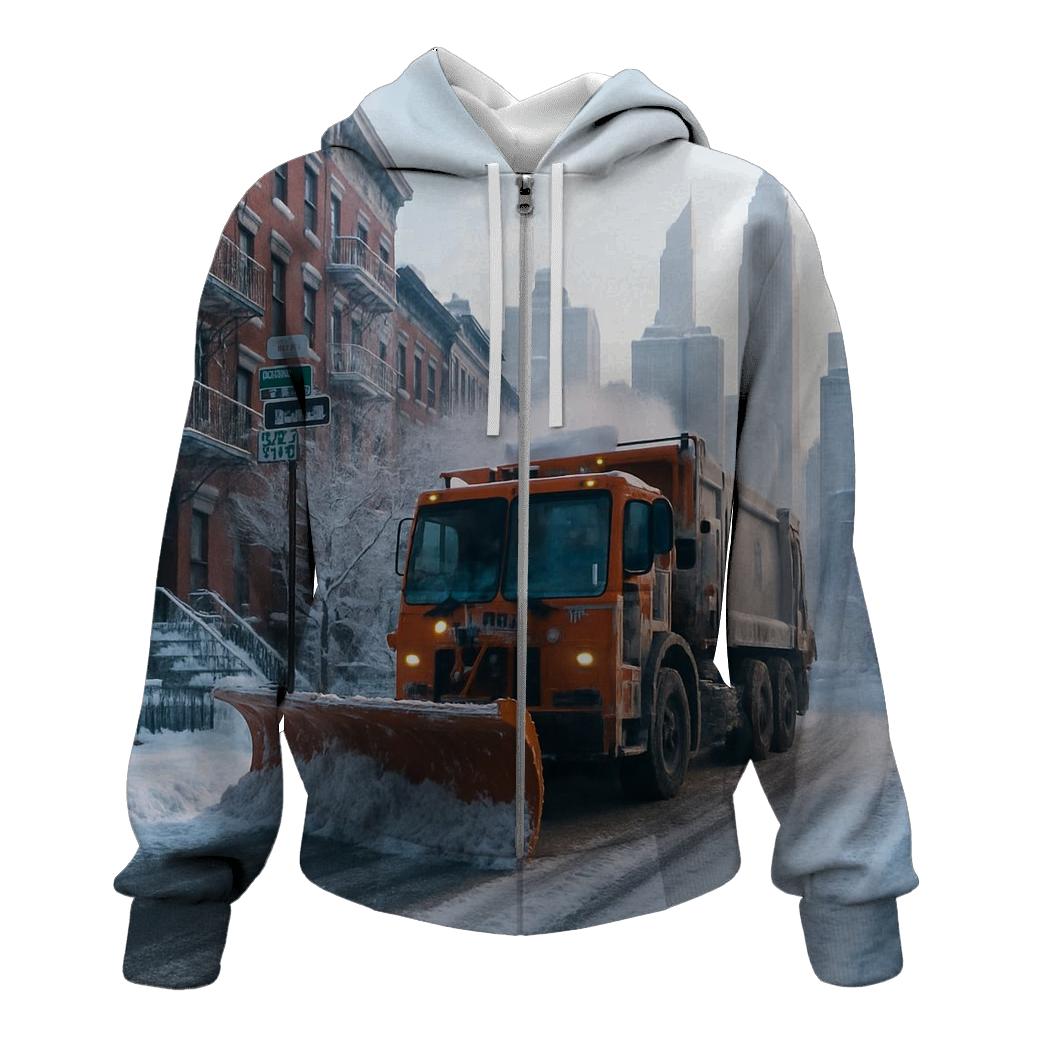 Snowplow And Skyline Morning After lightweight hoodies