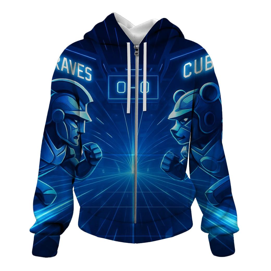 Glass Stadium Mirror Match embroidered hoodies