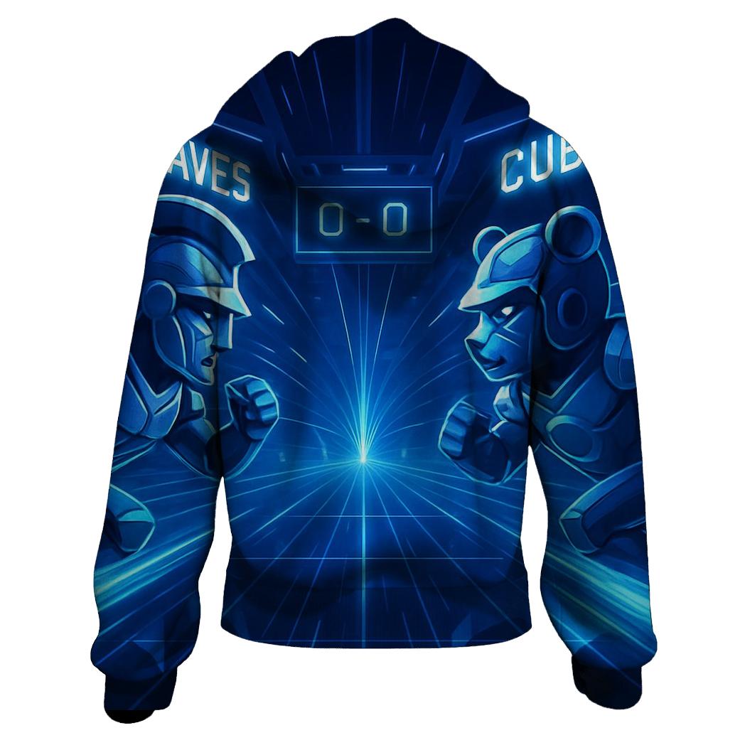 Glass Stadium Mirror Match embroidered hoodies
