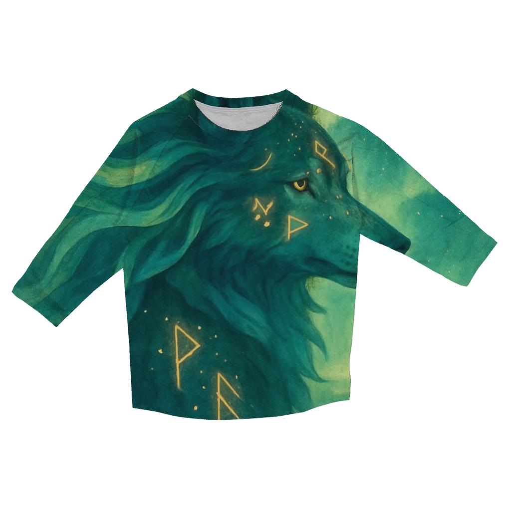 Aurora Shaman Wolf stylish quarter sleeve tops