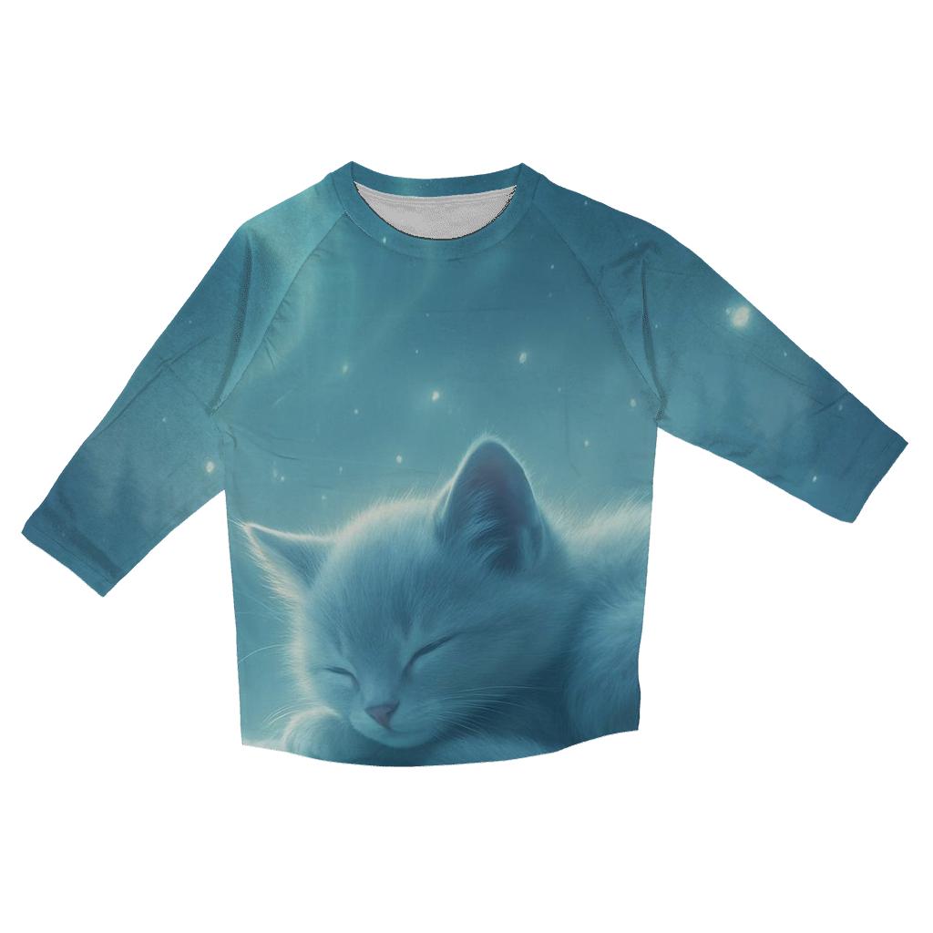 Aurora Nap Patch casual three quarter sleeve shirts