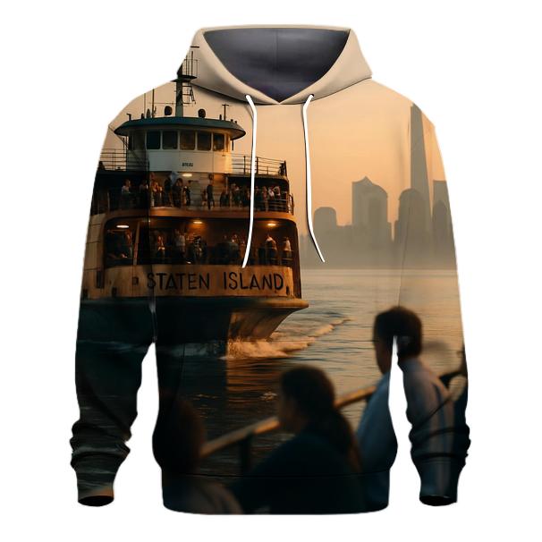 Dawn Ferry Approaching Manhattan designer hoodies