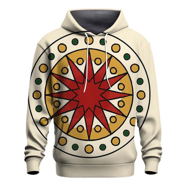 Starburst Ornament Mandala premium hoodies