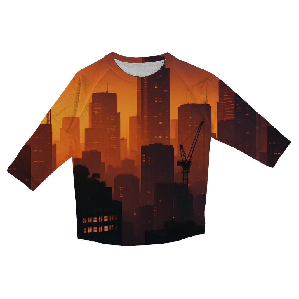 City Gold Hour cotton quarter sleeve shirts