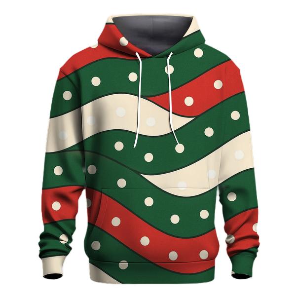 Diagonal Snow Drift Bands custom hoodies