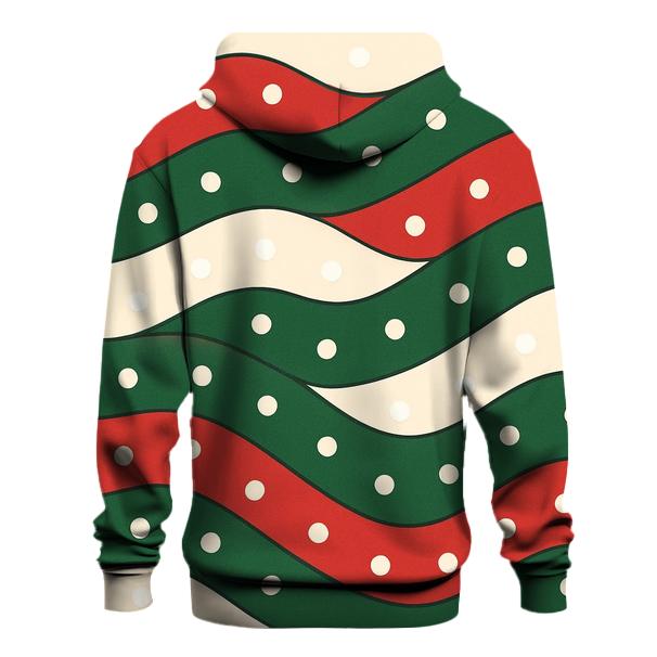 Diagonal Snow Drift Bands custom hoodies