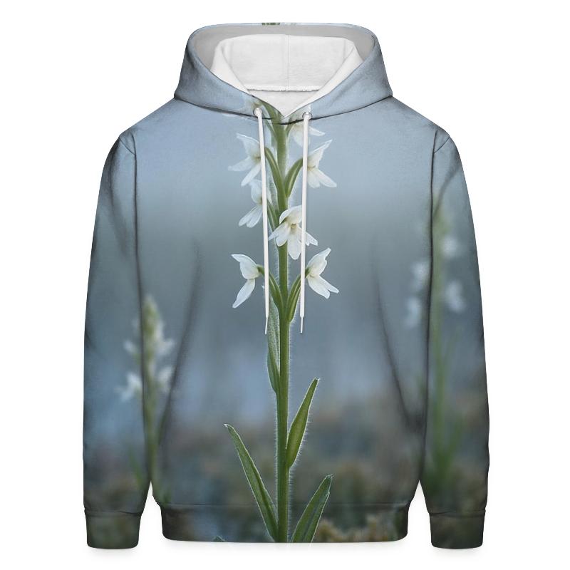 Bog Orchid Morning Fog zip-up hoodies