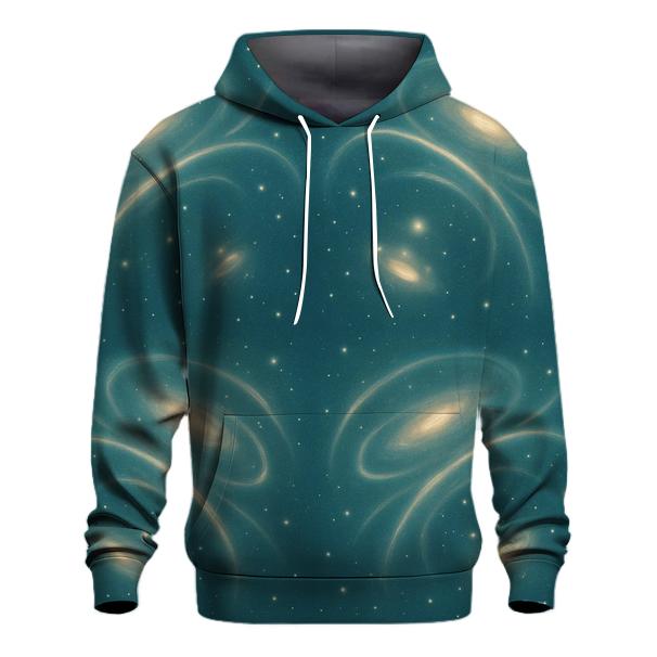 Gravitational Lens Arc Field hoodie designs