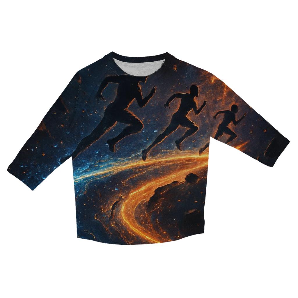 Comet Tail Runners designer 3/4 sleeve blouses