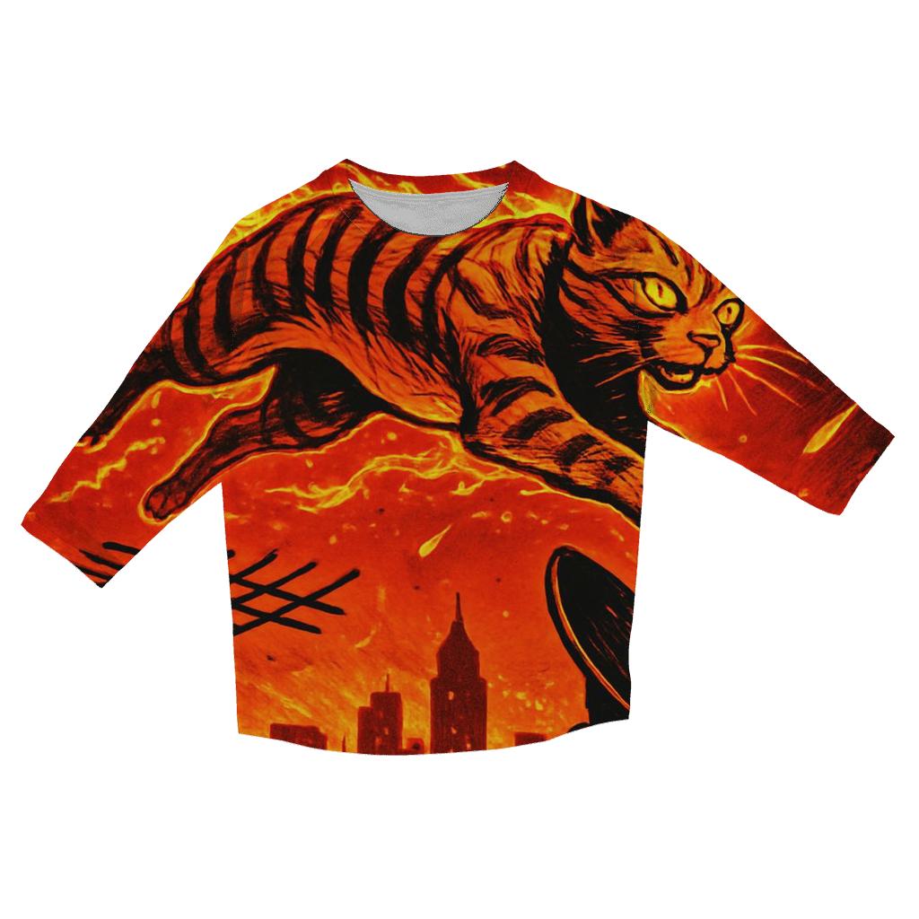 Solar Flare Alley Acrobat personalized 3/4 sleeve tees