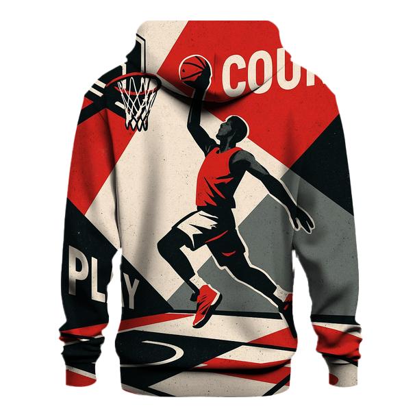 Street Basketball Geometry hoodie designs