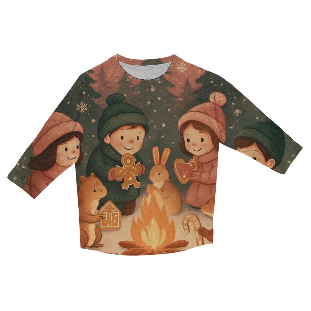 Cookie Monster Cookie Exchange stylish quarter sleeve tops