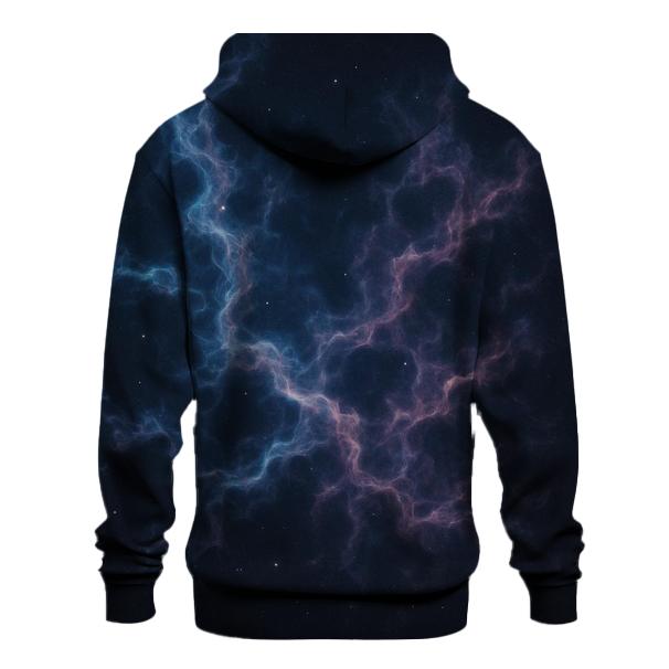 Nebula Filament Bouquet printed hoodies