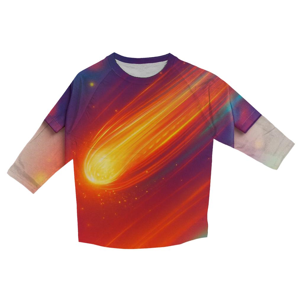 Chromatic Comet Stream casual three quarter sleeve shirts