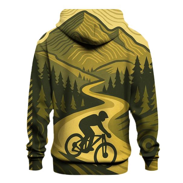 Mountain Biking Trail Map hoodies fashion