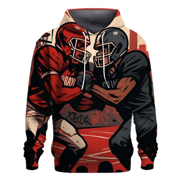 Concrete Jungle Tussle graphic hoodies