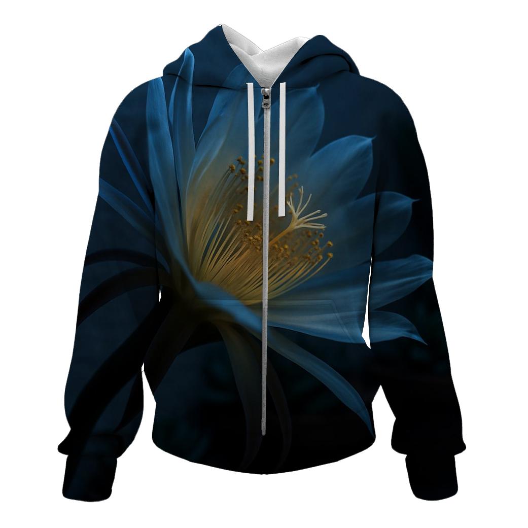Lantern Garden Night Blooming Cereus premium hoodies