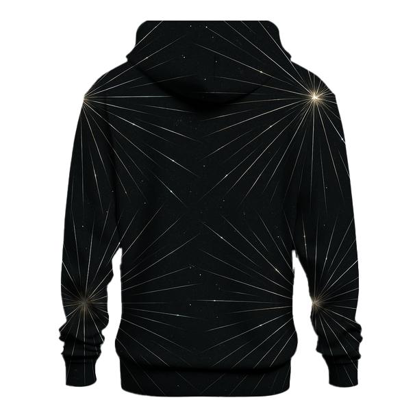 Meteor Trail Radiant Grid premium hoodies