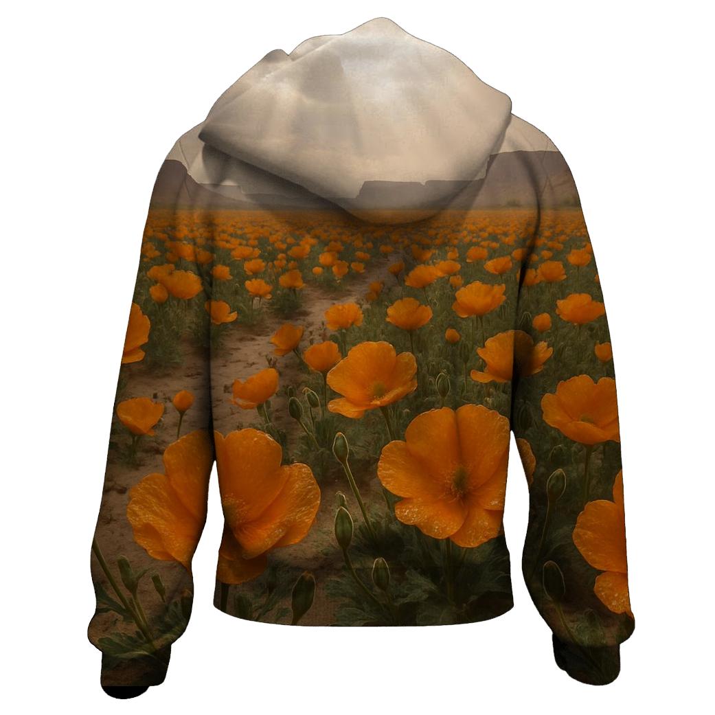 Desert Rain Poppy After Shower hoodies fashion