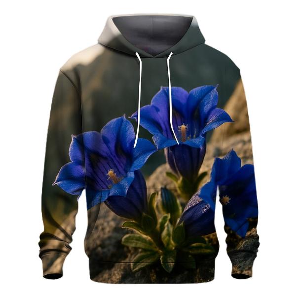 Dawn Glory Of Alpine Gentians hoodie trends