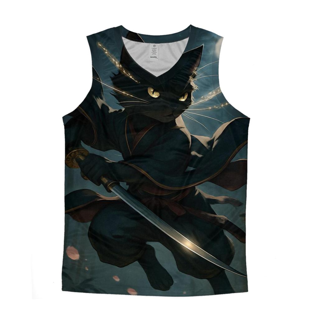 Samurai Night Sentinel trendy fitted tank tops