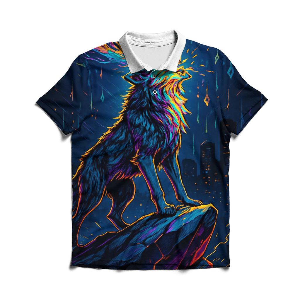 Chromatic Howl classic pique polos