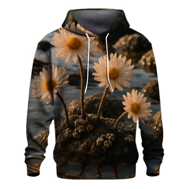 Tidal Pool Anemone Blossom heavyweight hoodies