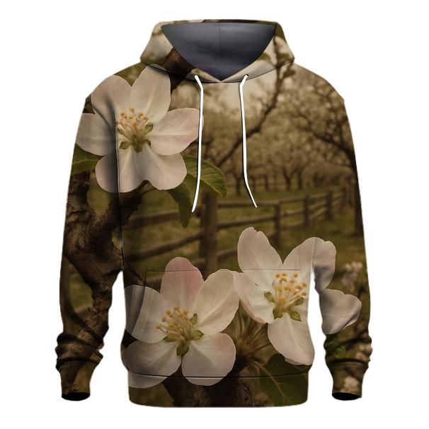 Heritage Orchard Apple Blossom Archive heavyweight hoodies
