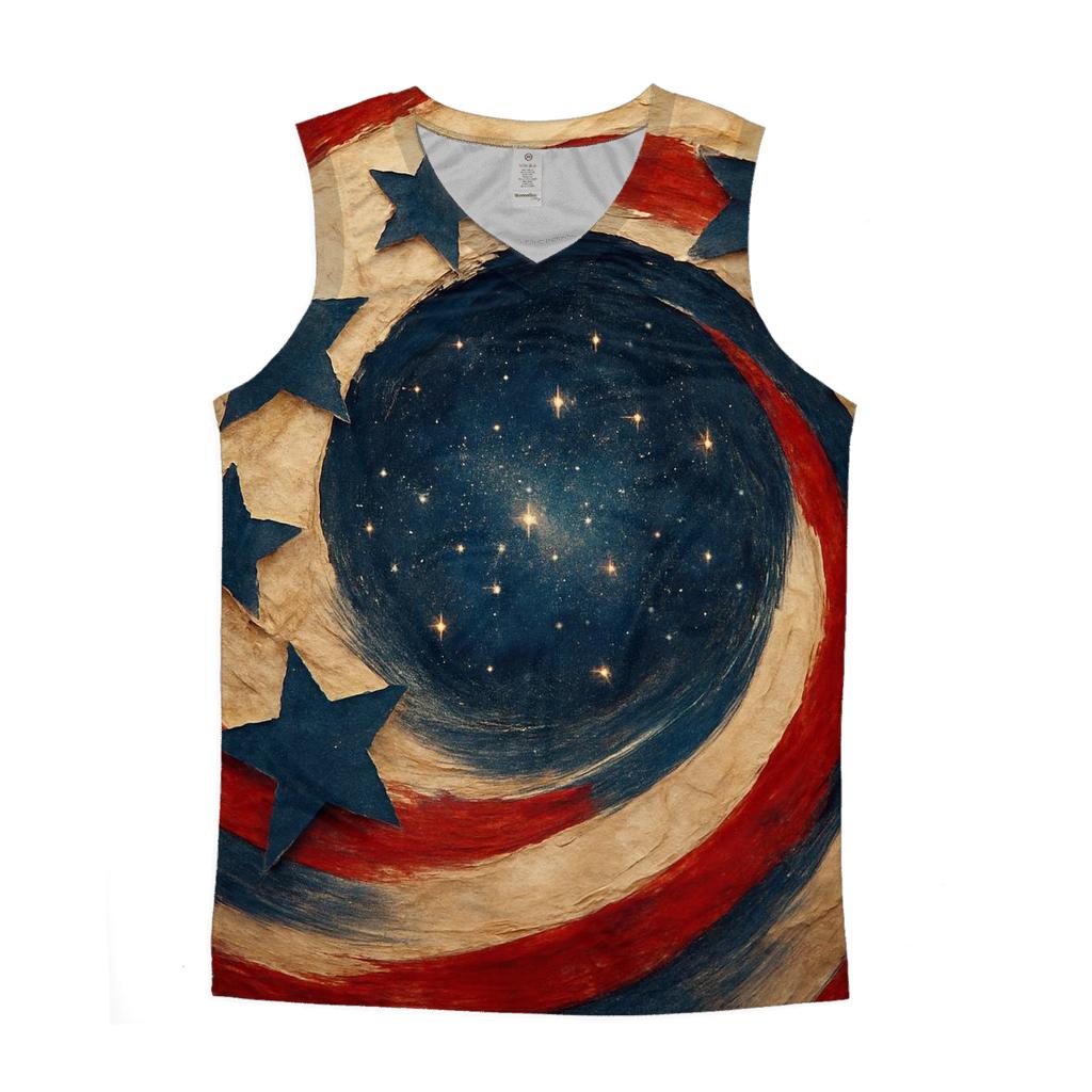 Starlight Collage sports performance tank tops