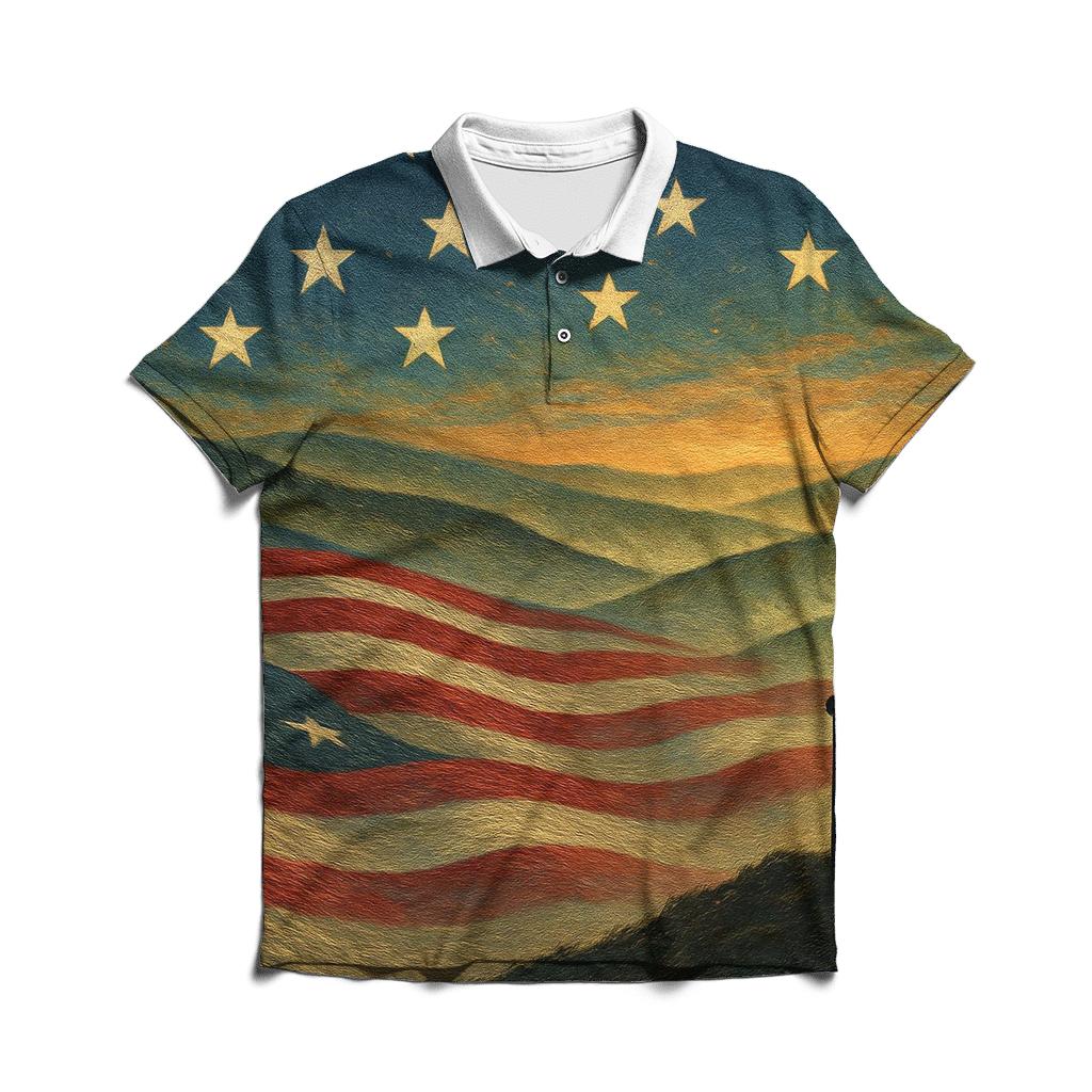 Patriot Terrain casual sports polo shirts