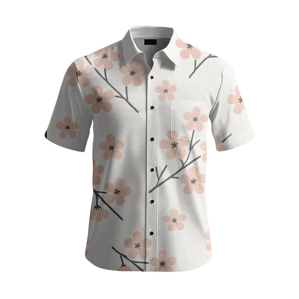Stellar Cherry Blossom Scatter personalized embroidery shirts