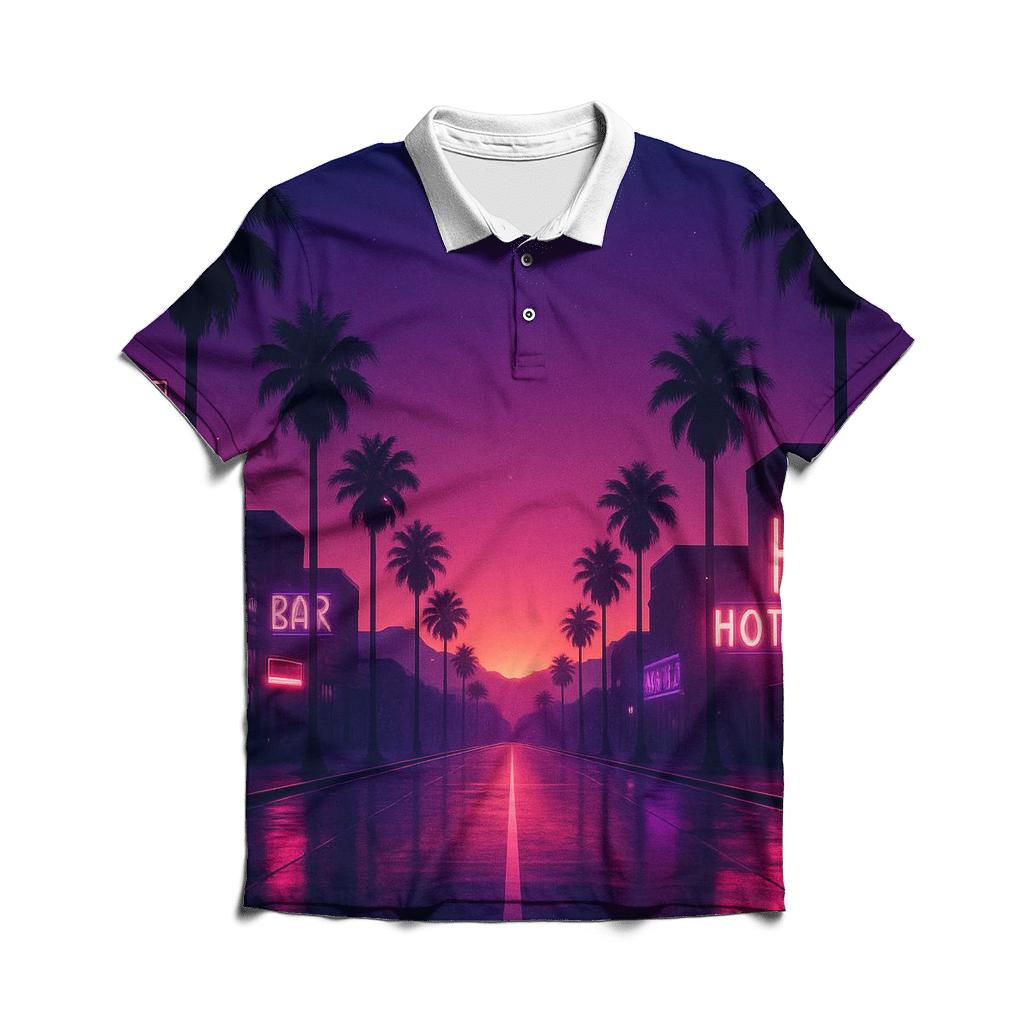 Mirage Boulevard stylish collar polo tees