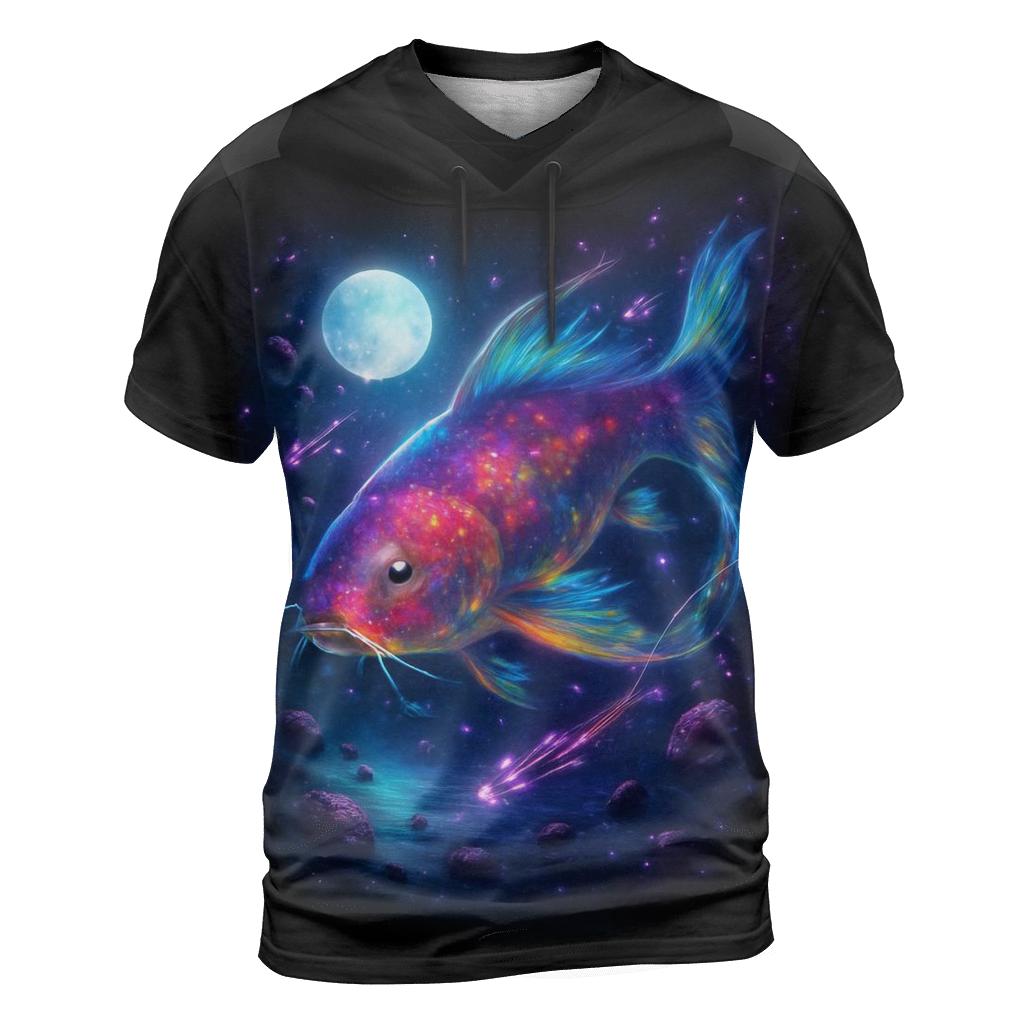 Stellar Koi Drift personalized full print shirts