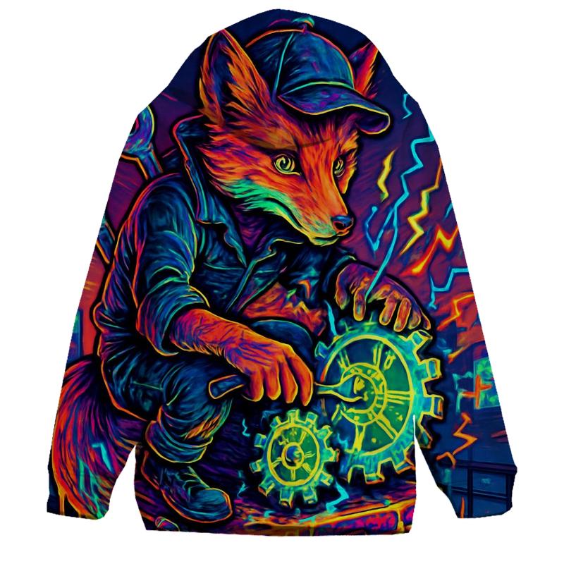 Neon Tinker Fox hoodies fashion