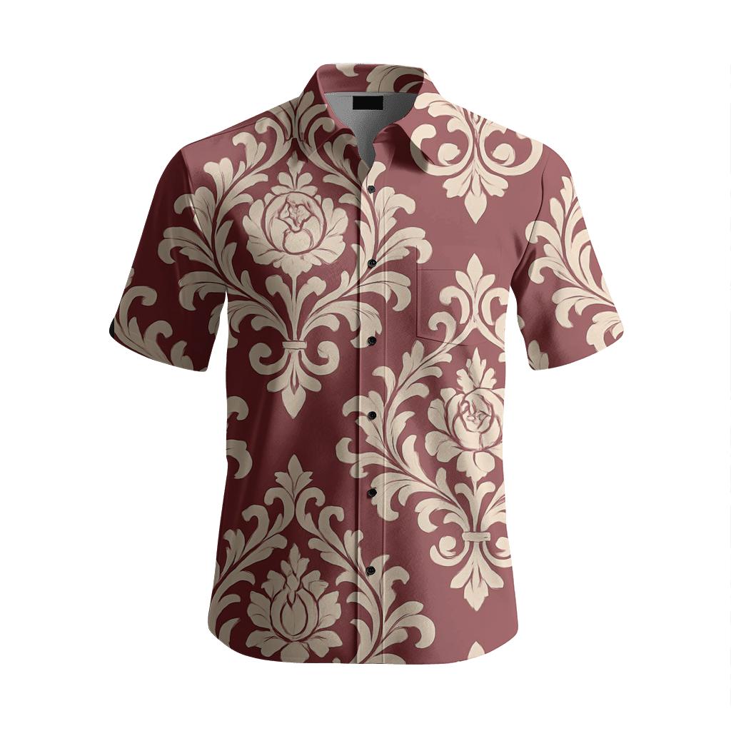 Supernova Medallion Damask premium embroidered apparel