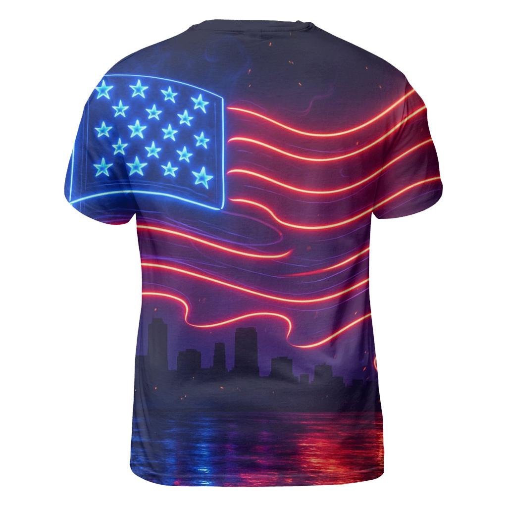 Neon Anthem designer pattern shirts