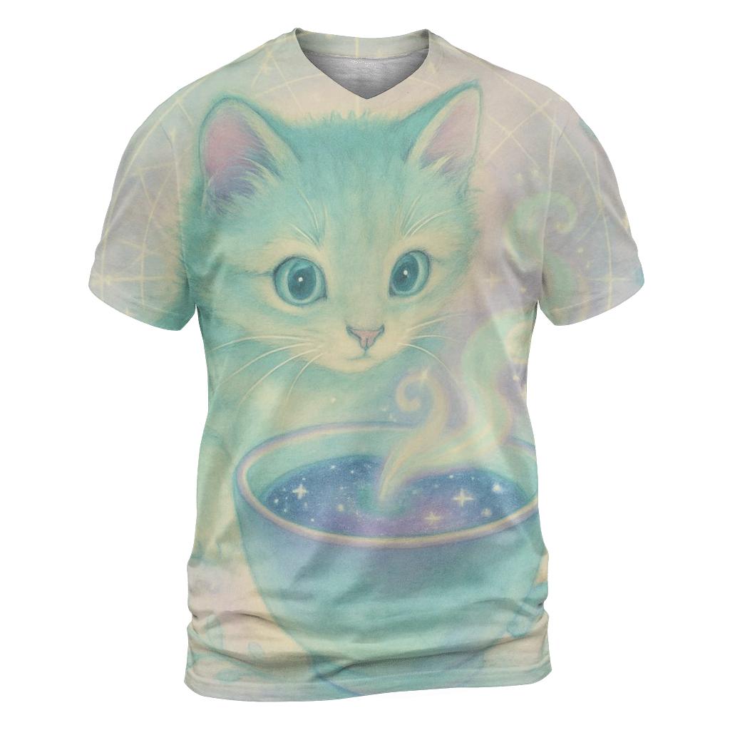Tea Leaf Oracle Cat trendy printed shirt styles