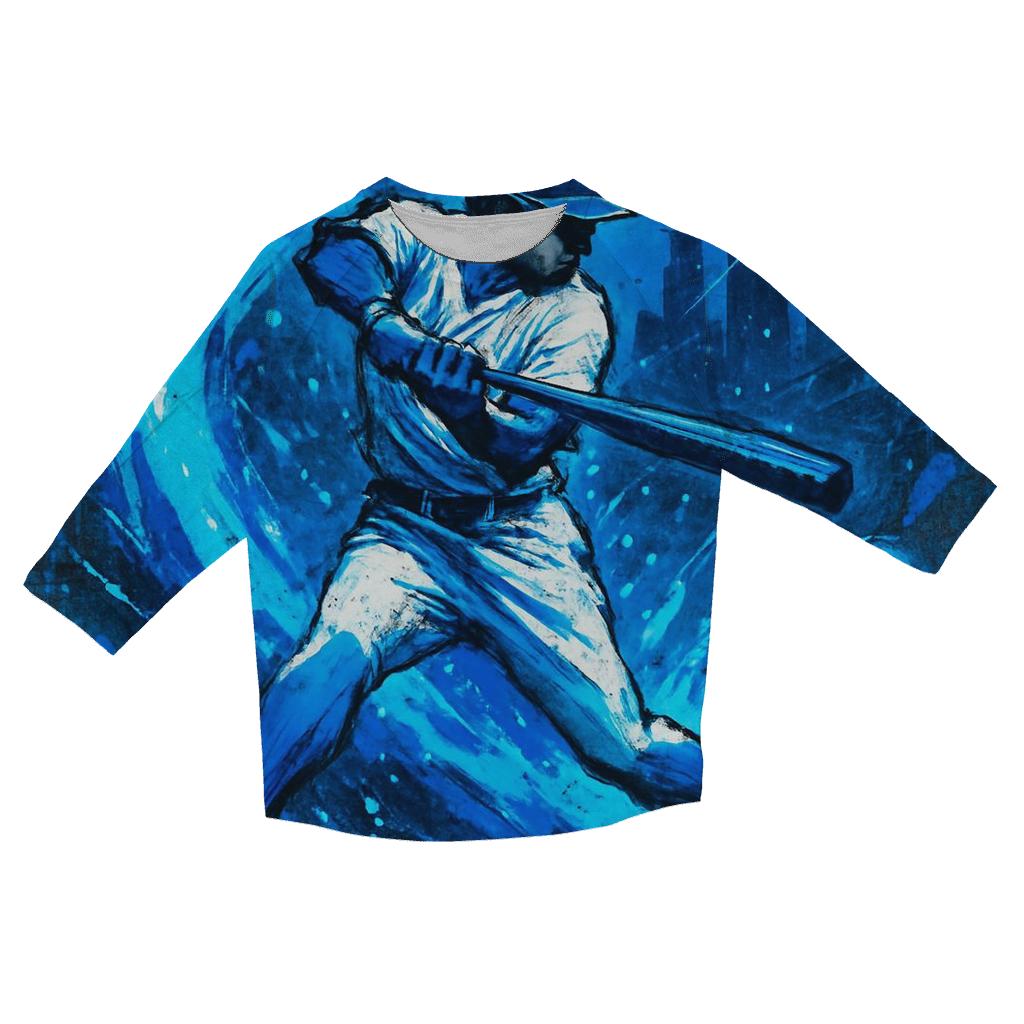 Dodger Wave Charge stylish quarter sleeve tops