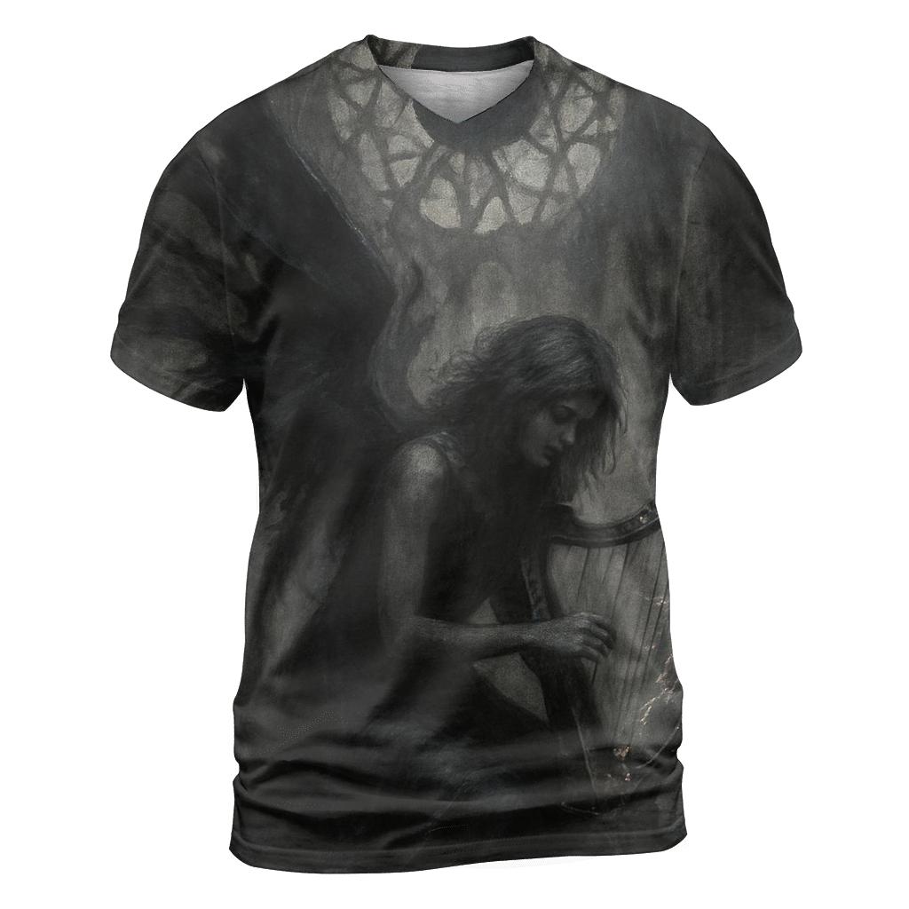 Fallen Angel Of The Forlorn Choir artistic all-over print tops