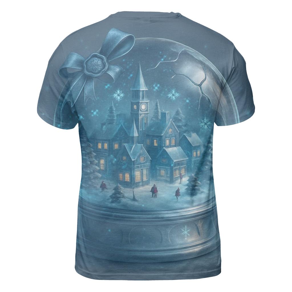 Snow Globe Cityscape designer pattern shirts