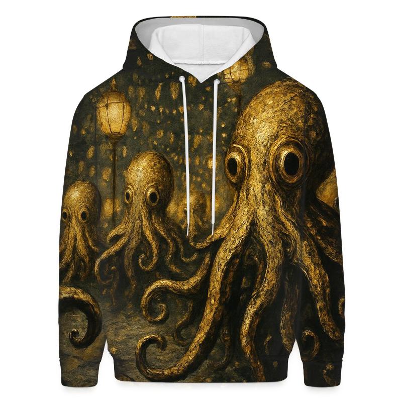 Gilded Kraken Parade graphic hoodies