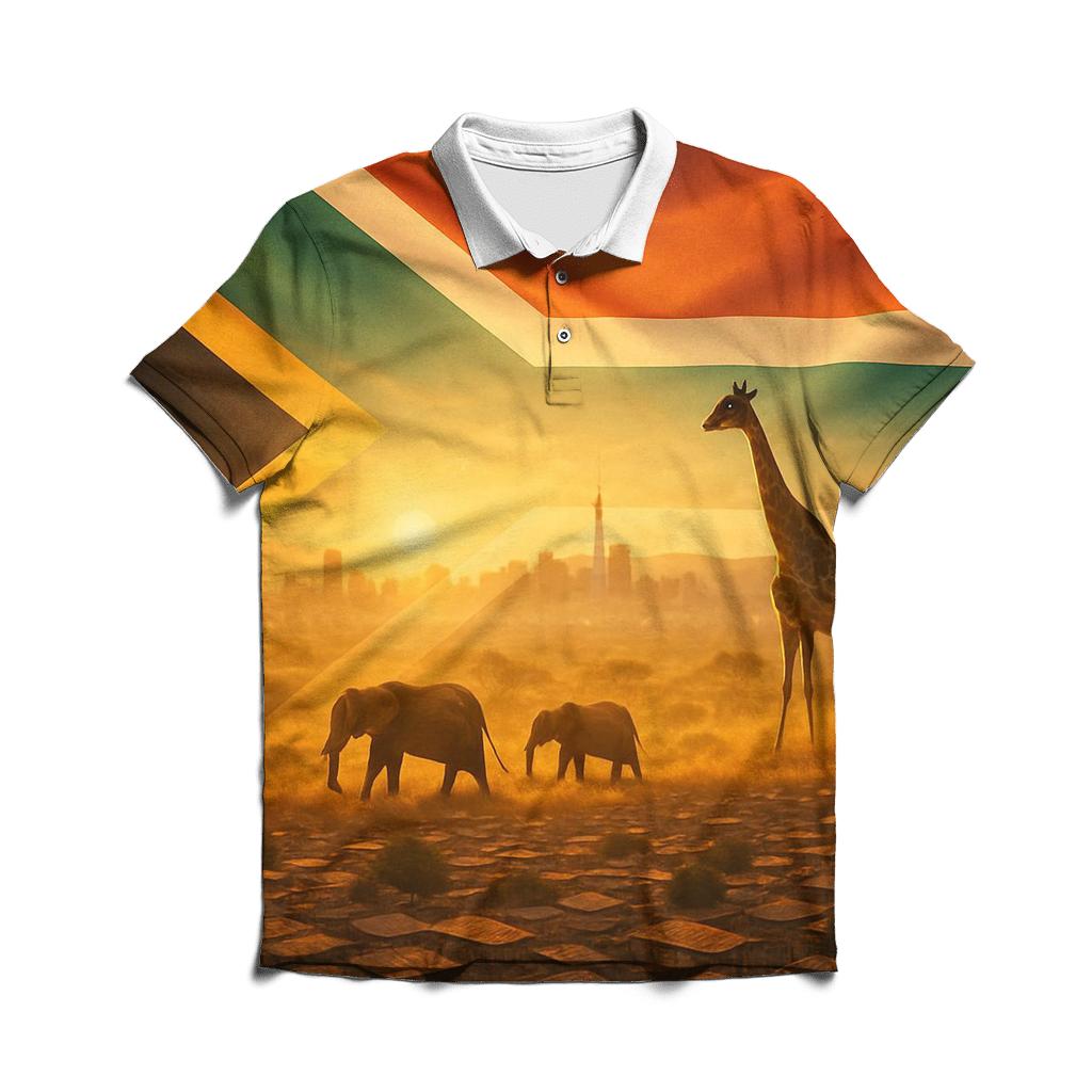 South Africa casual sports polo shirts