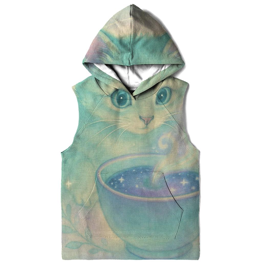 Tea Leaf Oracle Cat zip-up hoodies