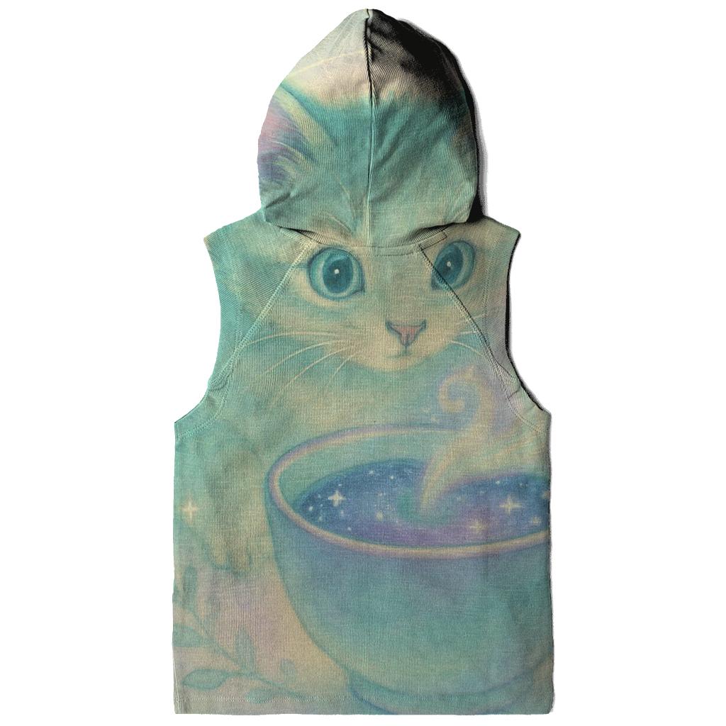 Tea Leaf Oracle Cat zip-up hoodies