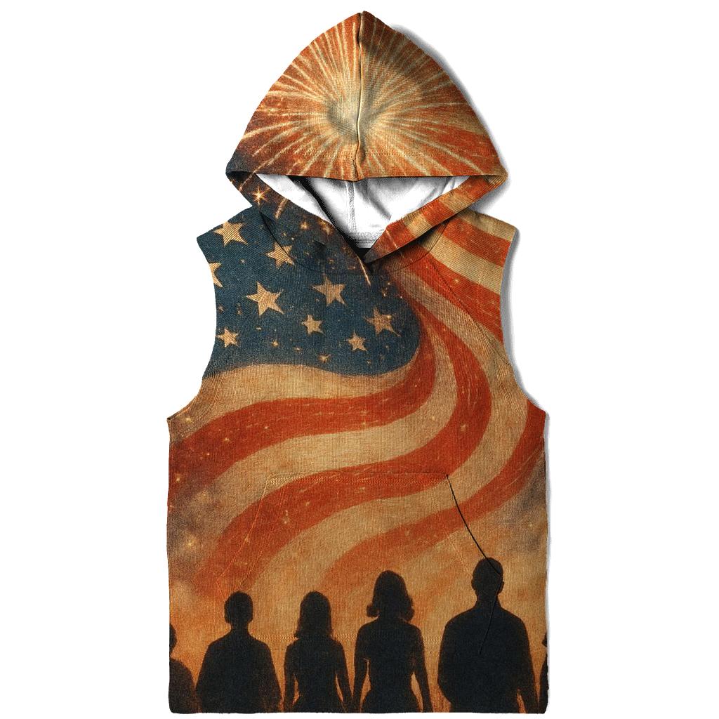 Firework Cascade premium hoodies