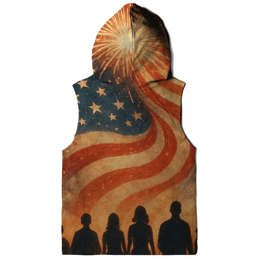 Firework Cascade premium hoodies