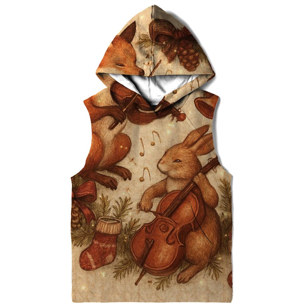 Wreath Of Woodland Choir lightweight hoodies